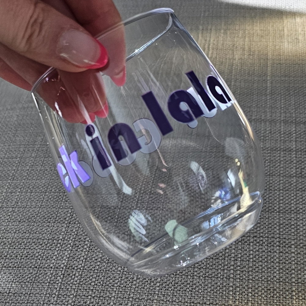 Plastic Wine Tumbler